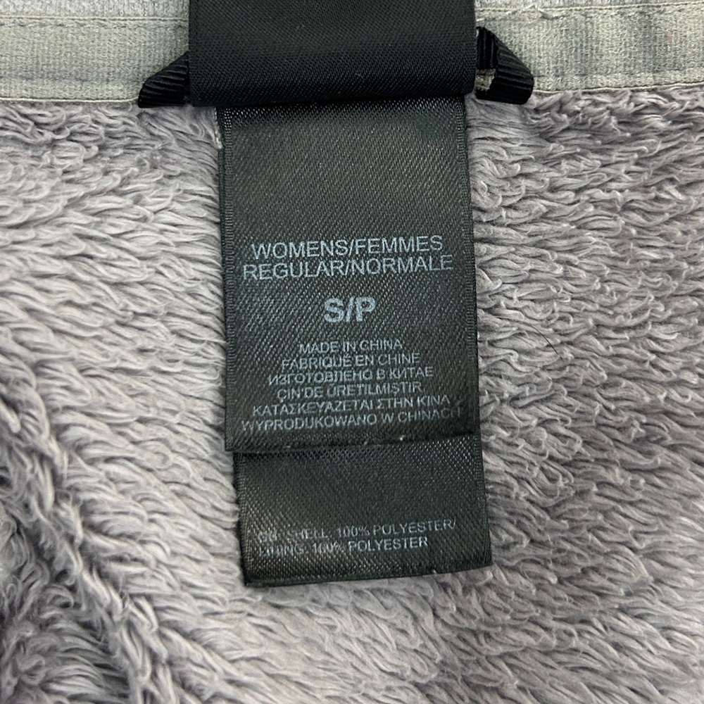 The North Face Women’s Gray Fleece Jacket Size Small Full Zip - Picture 9 of 15